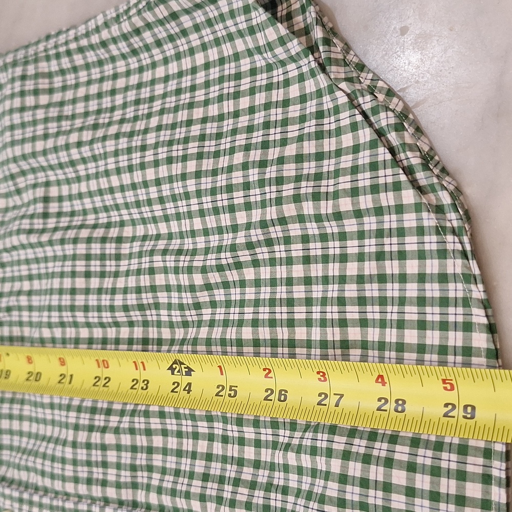 Polo Ralph Lauren Green Plaid Purple Pony Men's Longsleeve Button Down Shirt Sm - Picture 6 of 7